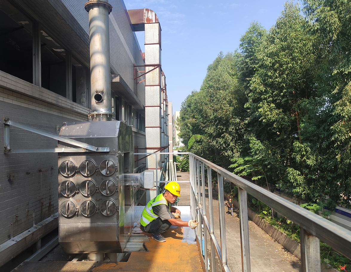 柴油發電機黑煙凈化器