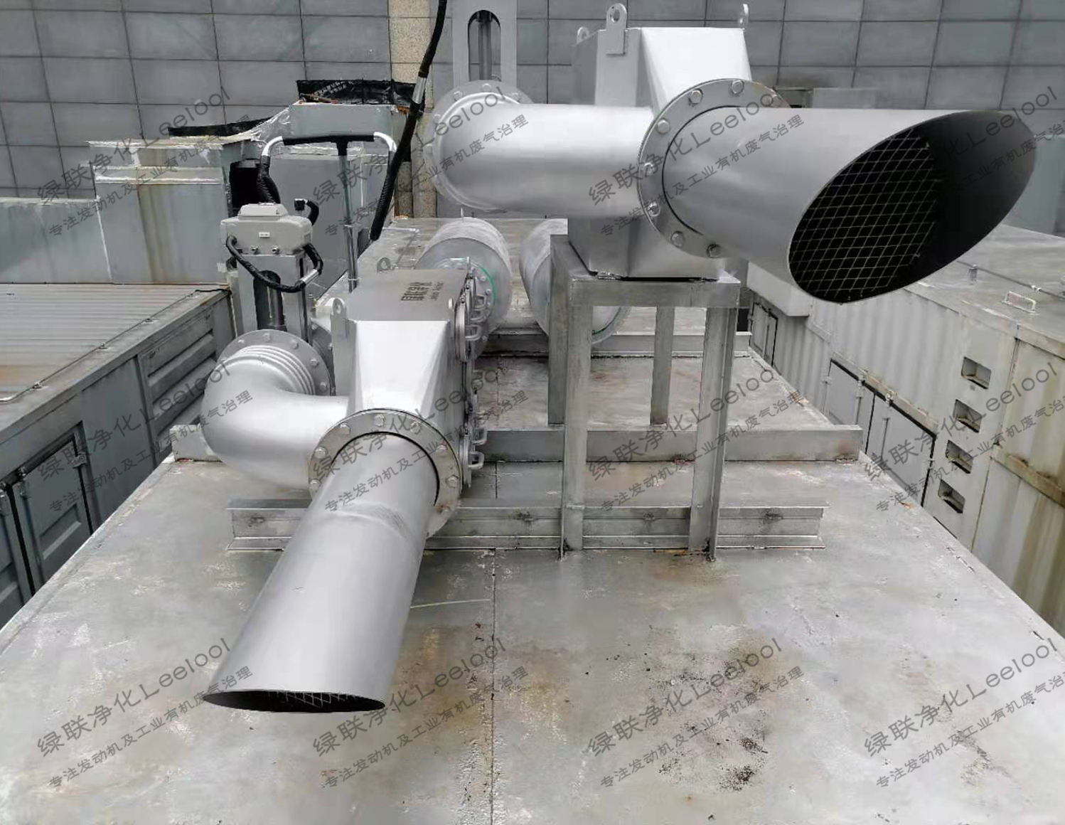 數據中心集裝箱型DPF黑煙凈化器