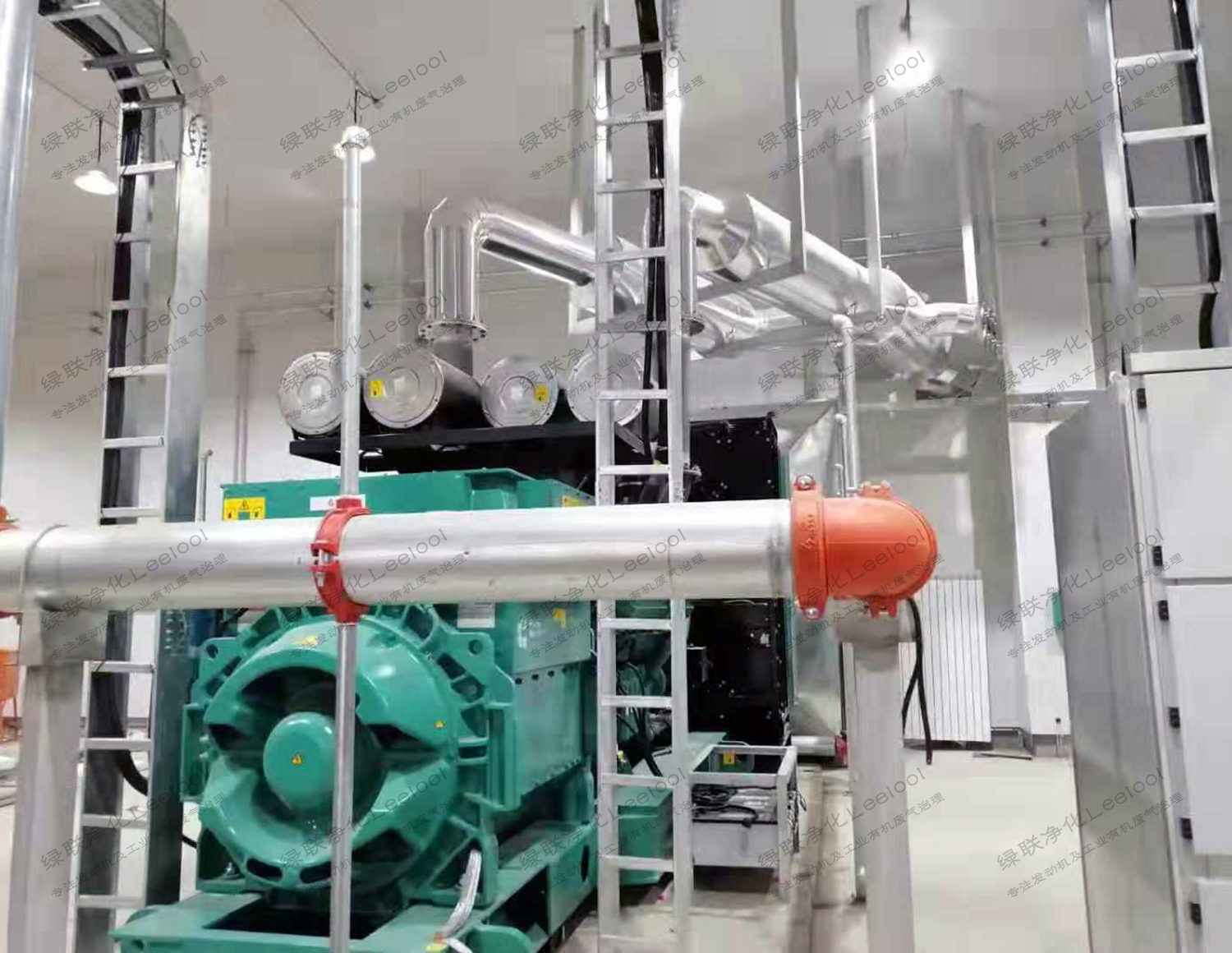 備用柴油發電機組干式黑煙凈化器