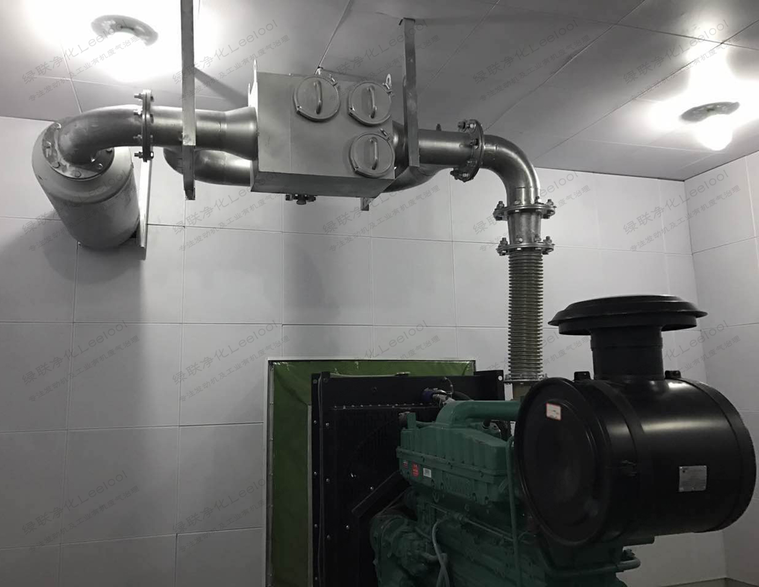 柴油發(fā)電機(jī)尾氣凈化裝置黑煙吸附過濾器使用時(shí)間長不易堵塞