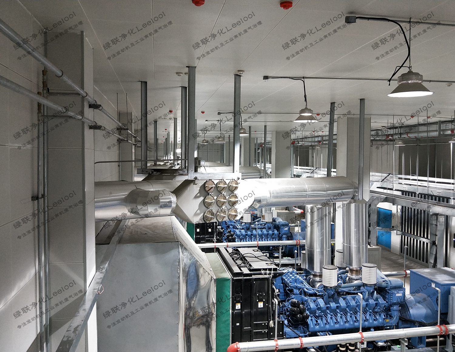 第三代免維護(hù)型柴油發(fā)電機(jī)尾氣黑煙凈化器