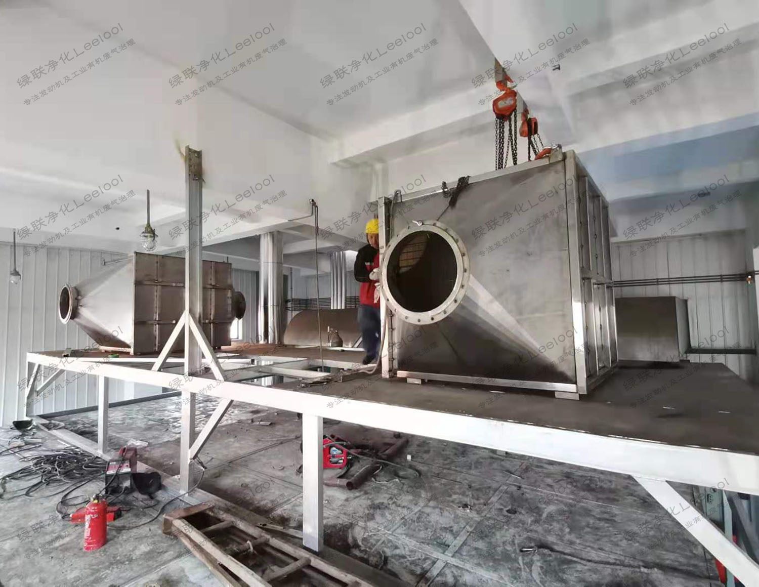 燃氣發電機組排放三合一氮氧化物凈化器