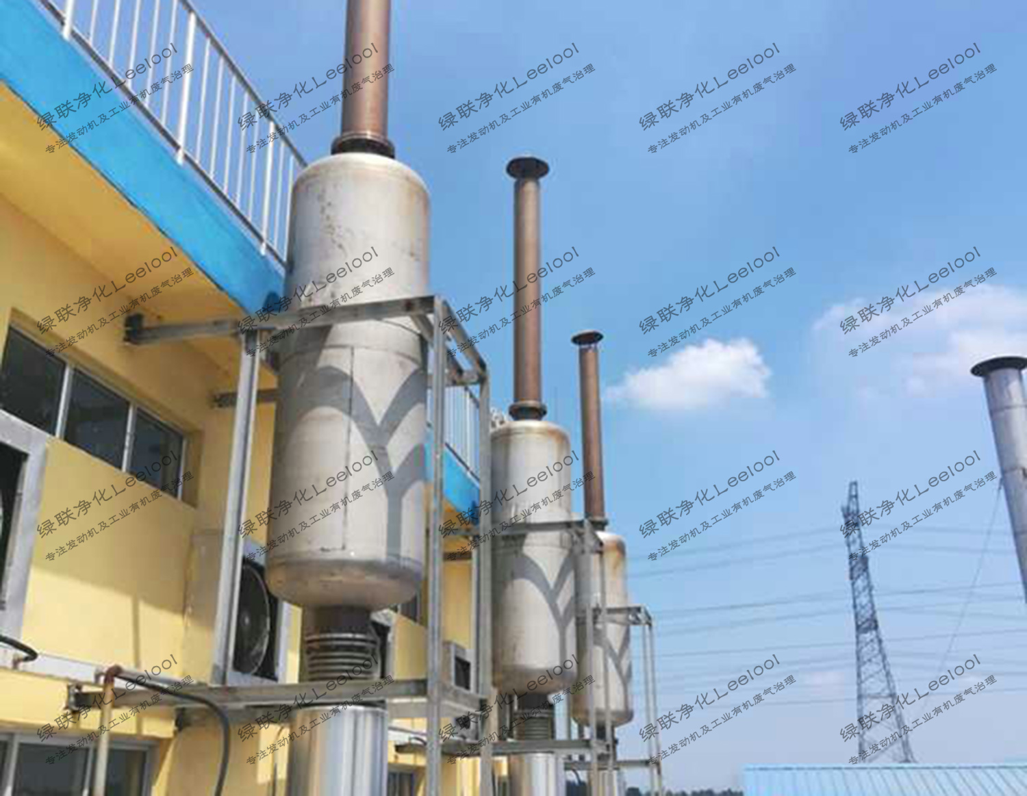 實驗室測試臺架用柴油發電機組尾氣SCR脫硝系統