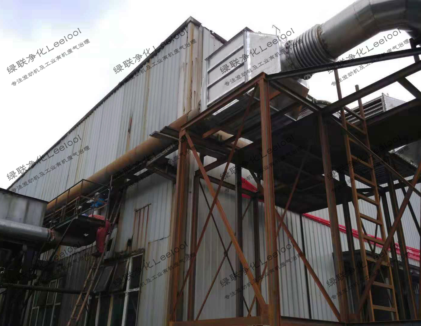 煤電廠瓦斯氣/煤層氣發電機組尾氣SCR脫硝系統