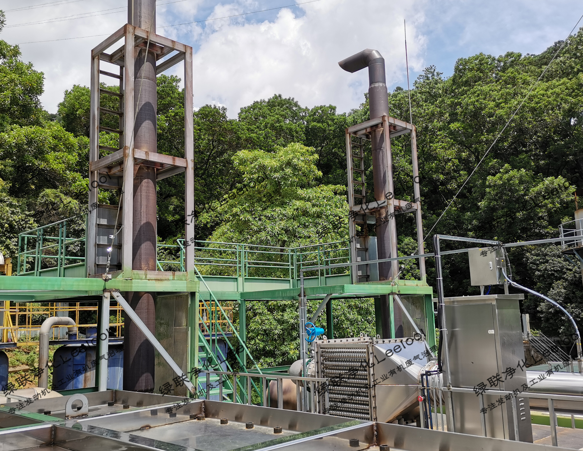 垃圾填埋沼氣發(fā)電機(jī)氮氧化物治理