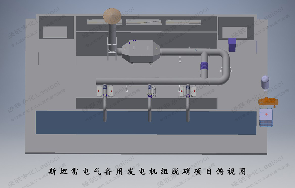 備用柴油發電機組黑煙及氮氧化物綜合治理設計圖2