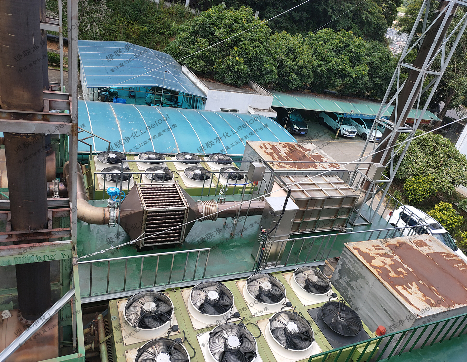 垃圾場沼氣發(fā)電機組脫硝