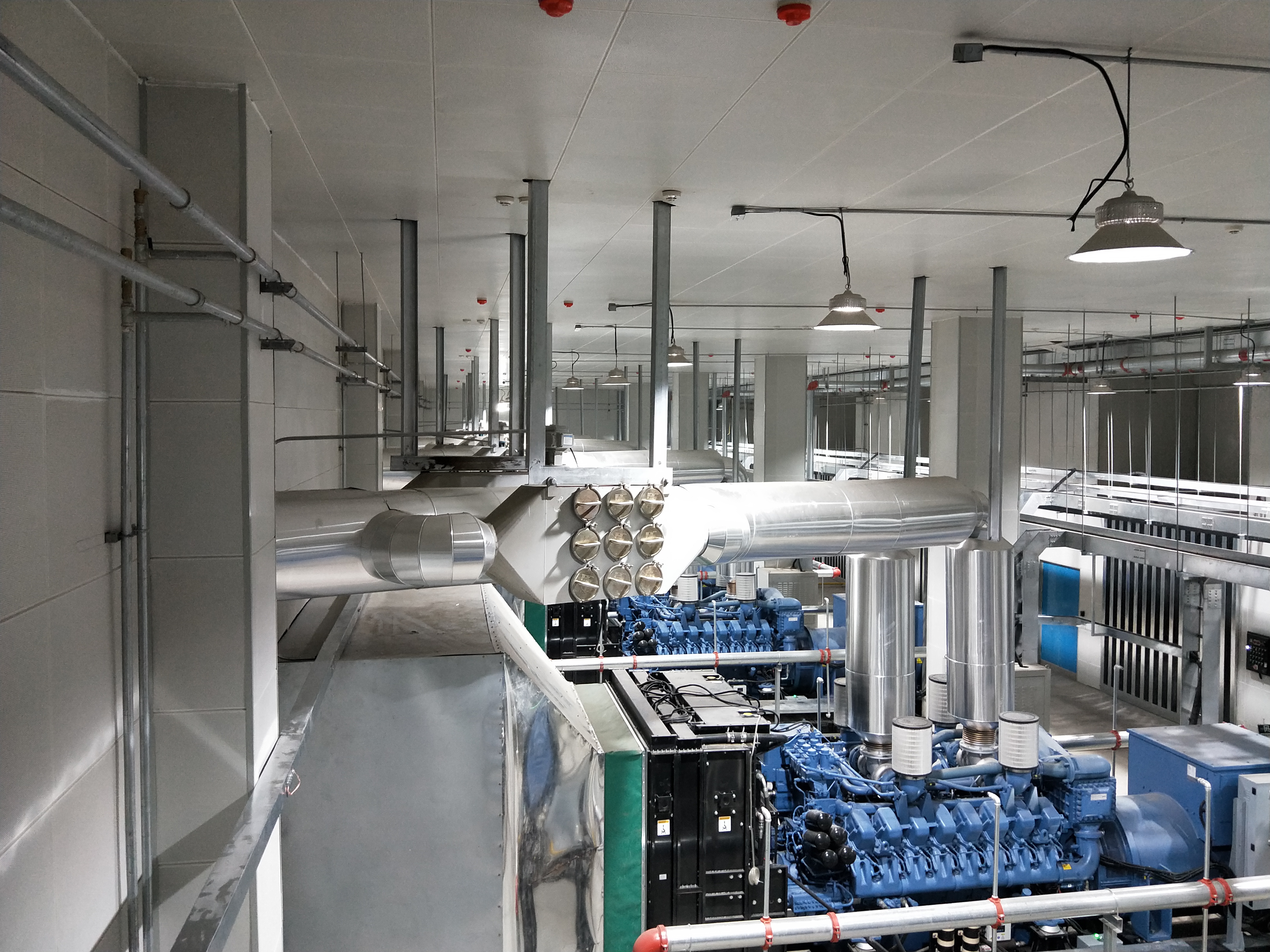 發(fā)電機(jī)房備用柴油發(fā)電機(jī)組排煙治理